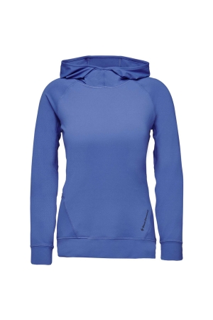 Black Diamond Alpenglow Hoody Women's Clean Blue AP752080-4063 fleeces en truien online bestellen bij Kathmandu Outdoor & Travel