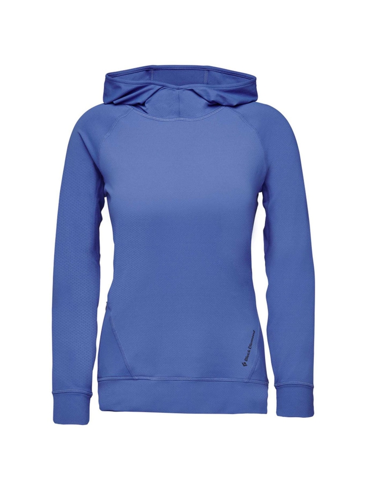 Black Diamond Alpenglow Hoody Women's Clean Blue AP752080-4063 fleeces en truien online bestellen bij Kathmandu Outdoor & Travel