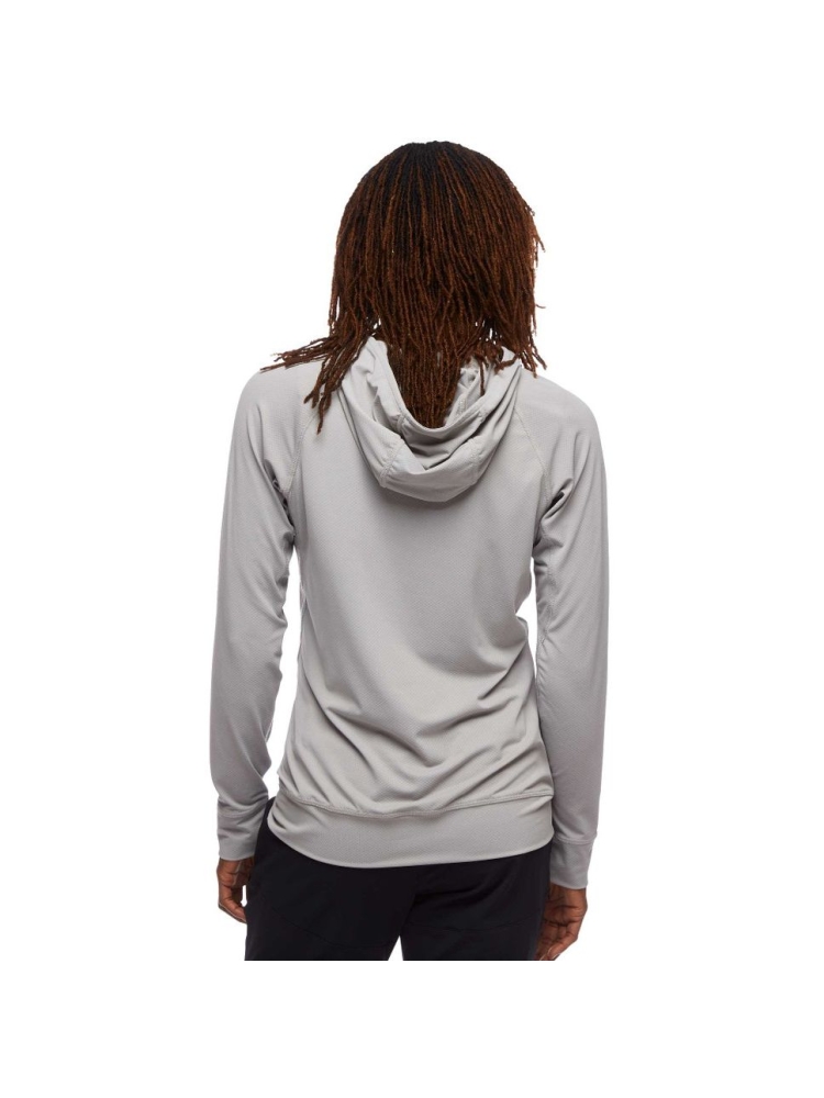 Black Diamond Alpenglow Hoody Women's Pewter AP752080-1016 shirts en tops online bestellen bij Kathmandu Outdoor & Travel