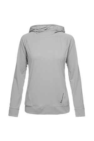 Black Diamond Alpenglow Hoody Women's Pewter AP752080-1016 shirts en tops online bestellen bij Kathmandu Outdoor & Travel