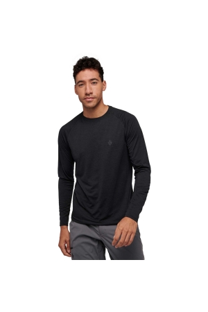 Black Diamond Lightwire Long Sleeve Tech Tee Black AP753090-0002 shirts en tops online bestellen bij Kathmandu Outdoor & Travel