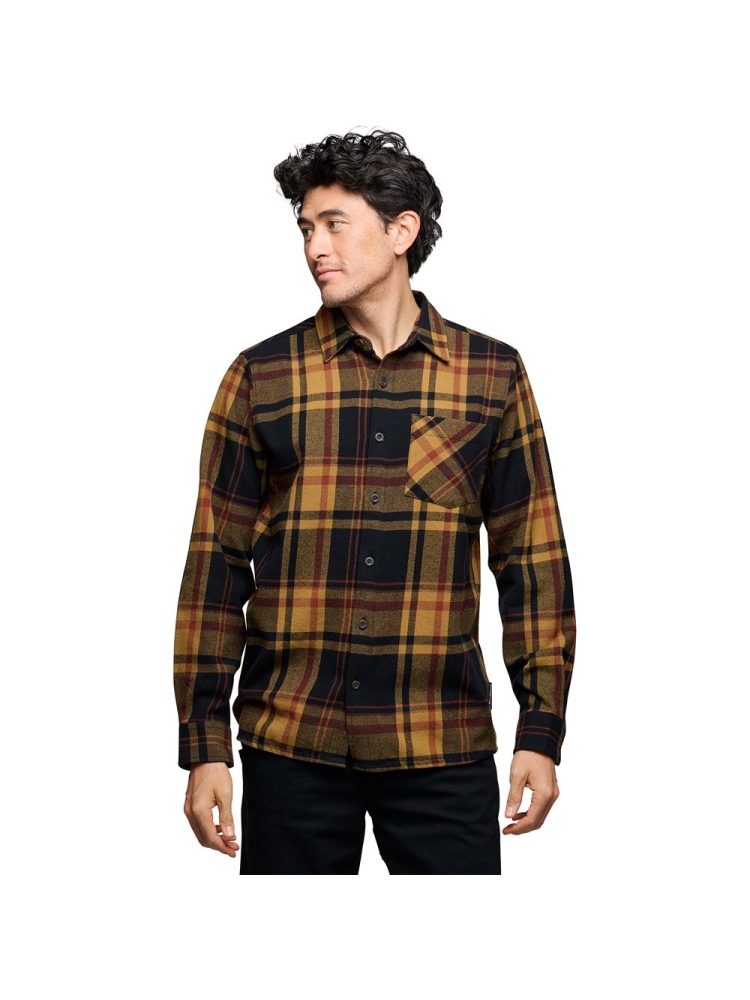 Black Diamond Project Flannel Black-Flax Plaid AP744063-9623 shirts en tops online bestellen bij Kathmandu Outdoor & Travel