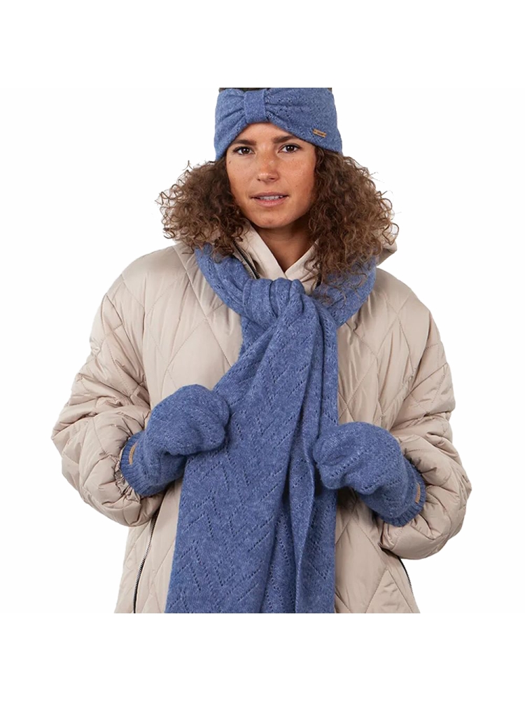 Barts Bridgey Scarf Blue 02580041 kleding accessoires online bestellen bij Kathmandu Outdoor & Travel