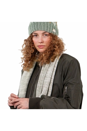 Barts Curley Beanie Pale Army 3331013 kleding accessoires online bestellen bij Kathmandu Outdoor & Travel