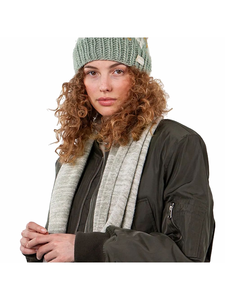 Barts Curley Beanie Pale Army 3331013 kleding accessoires online bestellen bij Kathmandu Outdoor & Travel