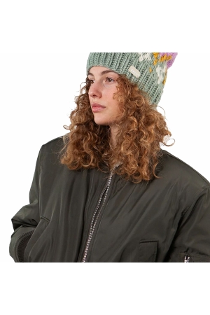 Barts Curley Beanie Pale Army 3331013 kleding accessoires online bestellen bij Kathmandu Outdoor & Travel