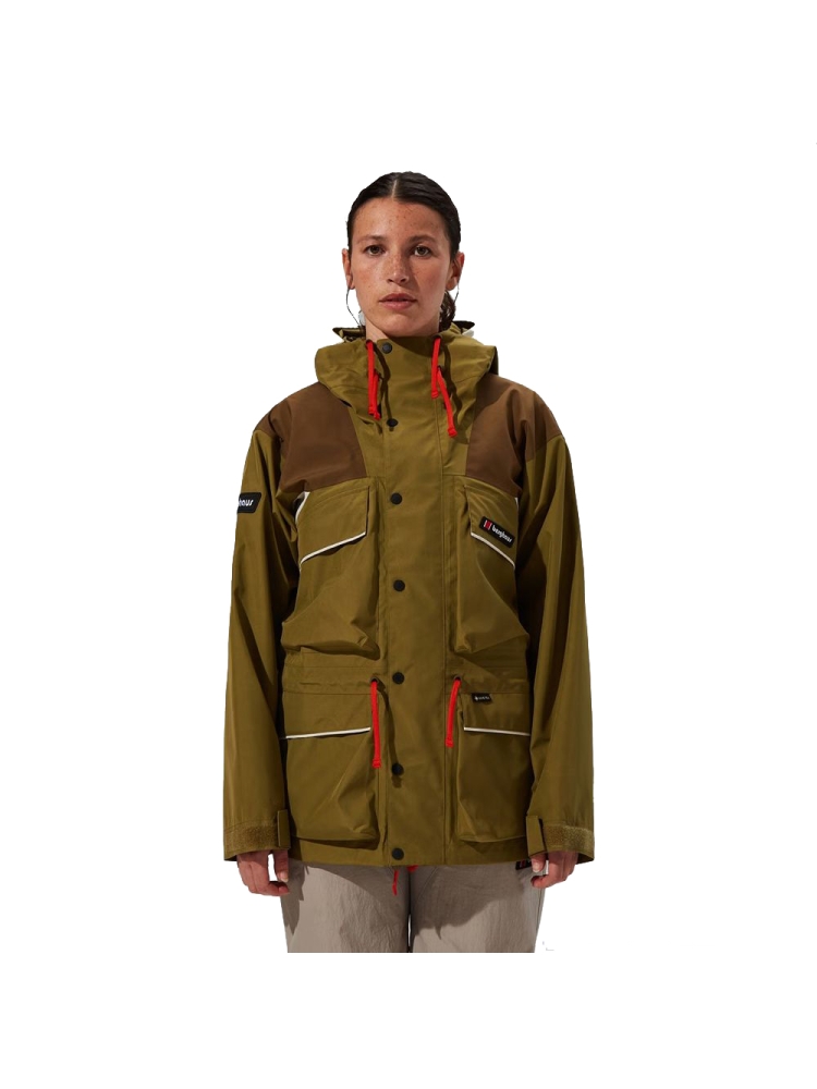 Berghaus Trango GTX Jacket OAK MOSS/BARK/STONE 4-A001928-KY6 jassen online bestellen bij Kathmandu Outdoor & Travel