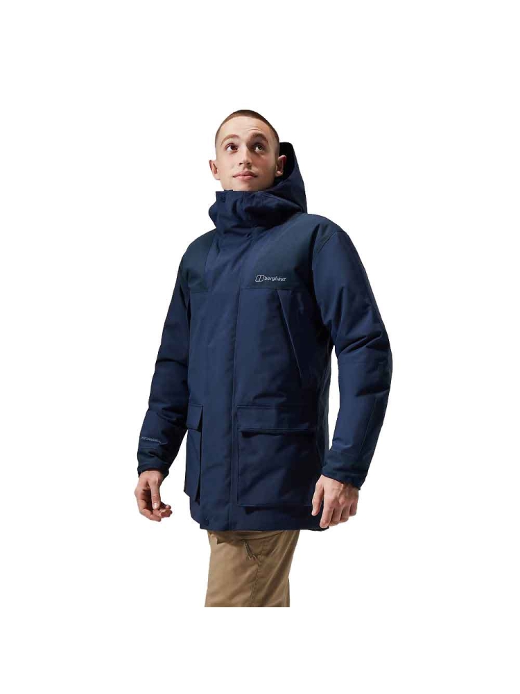 Berghaus Breccan Parka Inshel Jacket DUSK/NAVY BLAZER 4-A000927-HU6 jassen online bestellen bij Kathmandu Outdoor & Travel