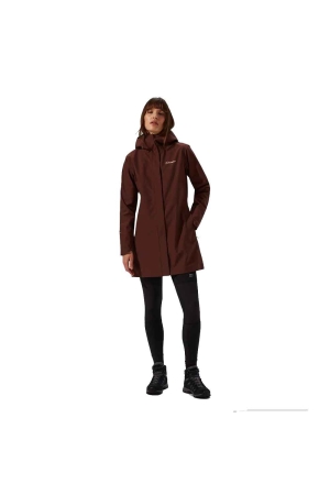 Berghaus Omeara Long Jacket Women's CEDAR BROWN 4-A001056-KV2 jassen online bestellen bij Kathmandu Outdoor & Travel