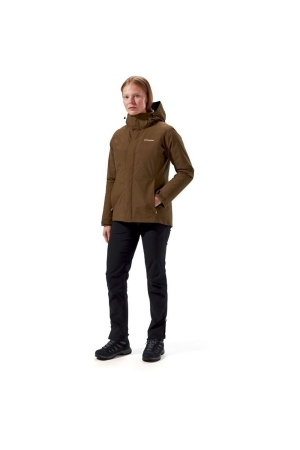 Berghaus Hillwalker 2.0 HL 3in1 Jacket Women's BARK 4-A001869-BC7 jassen online bestellen bij Kathmandu Outdoor & Travel