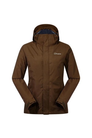 Berghaus Hillwalker 2.0 HL 3in1 Jacket Women's BARK 4-A001869-BC7 jassen online bestellen bij Kathmandu Outdoor & Travel