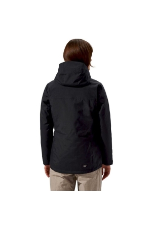 Berghaus Hillwalker 2.0 HL 3in1 Jacket Women's BLACK/BLACK 4-A001869-BP6 jassen online bestellen bij Kathmandu Outdoor & Travel