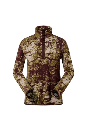 Berghaus Felltop Snap Pullover SIMONSIDE RK PRNTTAUPE/CEDBRN 4-A001884-KZ9 fleeces en truien online bestellen bij Kathmandu Outdoor & Travel