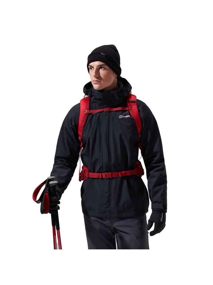 Berghaus Hillwalker 2.0 HL 3in1 Jacket BLACK/BLACK 4-A001911-BP6 jassen online bestellen bij Kathmandu Outdoor & Travel