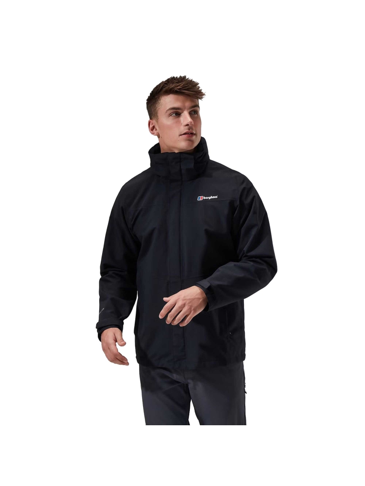 Berghaus Hillwalker 2.0 HL 3in1 Jacket BLACK/BLACK 4-A001911-BP6 jassen online bestellen bij Kathmandu Outdoor & Travel