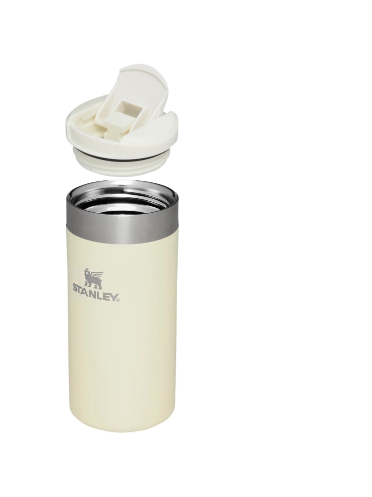 Stanley The AeroLight Transit Mug 0,35L Cream Metallic  10-10788-087 drinkflessen en thermosflessen online bestellen bij Kathmandu Outdoor & Travel