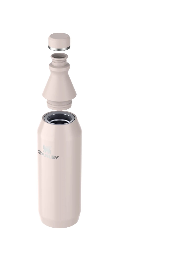 Stanley The All Day Slim Bottle  0,6L Rose Quartz 10-12069-021 drinkflessen en thermosflessen online bestellen bij Kathmandu Outdoor & Travel