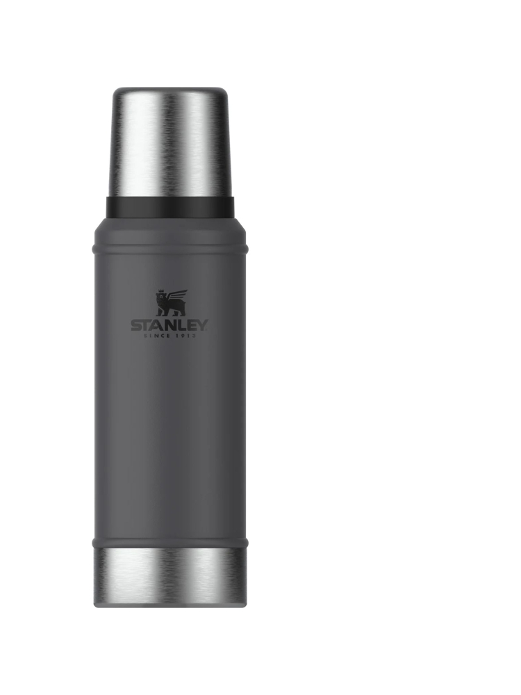 Stanley The Legendary Classic Bottle 0,75L Charcoal 10-01612-061 drinkflessen en thermosflessen online bestellen bij Kathmandu Outdoor & Travel