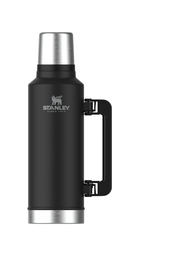 Stanley The Legendary Classic Bottle 1,9L Matte Black Pebble  10-07934-004 drinkflessen en thermosflessen online bestellen bij Kathmandu Outdoor & Travel