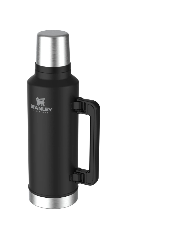 Stanley The Legendary Classic Bottle 1,9L Matte Black Pebble  10-07934-004 drinkflessen en thermosflessen online bestellen bij Kathmandu Outdoor & Travel