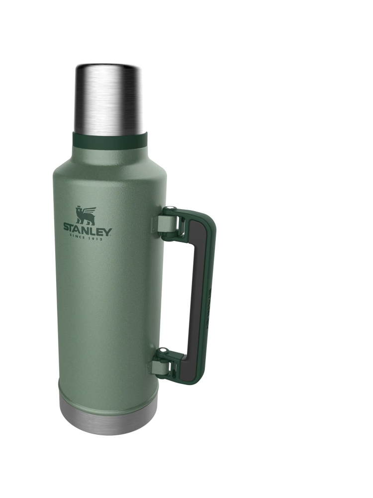 Stanley The Legendary Classic Bottle 2,3L Hammertone Green 10-07935-044 drinkflessen en thermosflessen online bestellen bij Kathmandu Outdoor & Travel