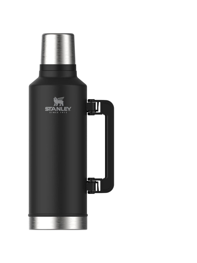 Stanley The Legendary Classic Bottle 2,3L Matte Black Pebble  10-07935-045 drinkflessen en thermosflessen online bestellen bij Kathmandu Outdoor & Travel