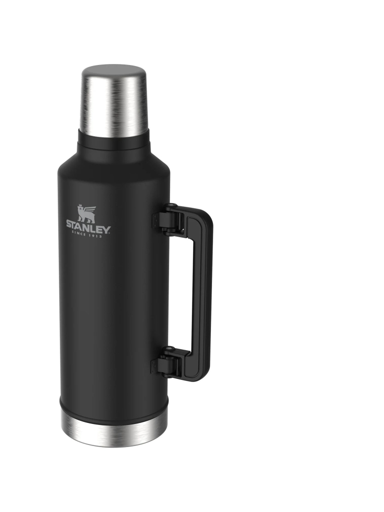 Stanley The Legendary Classic Bottle 2,3L Matte Black Pebble  10-07935-045 drinkflessen en thermosflessen online bestellen bij Kathmandu Outdoor & Travel