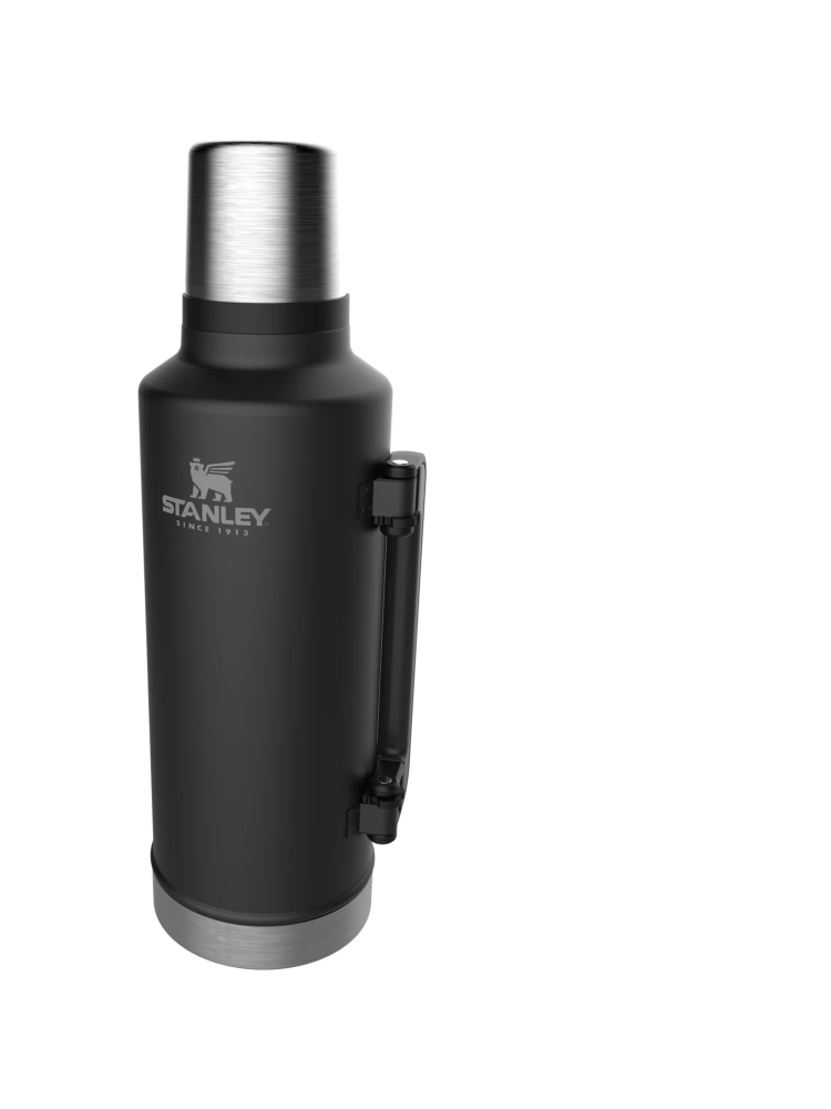 Stanley The Legendary Classic Bottle 2,3L Matte Black Pebble  10-07935-045 drinkflessen en thermosflessen online bestellen bij Kathmandu Outdoor & Travel