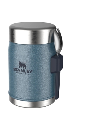 Stanley The Legendary Food Jar + Spork 0,4L  Hammertone Lake 10-09382-081 drinkflessen en thermosflessen online bestellen bij Kathmandu Outdoor & Travel