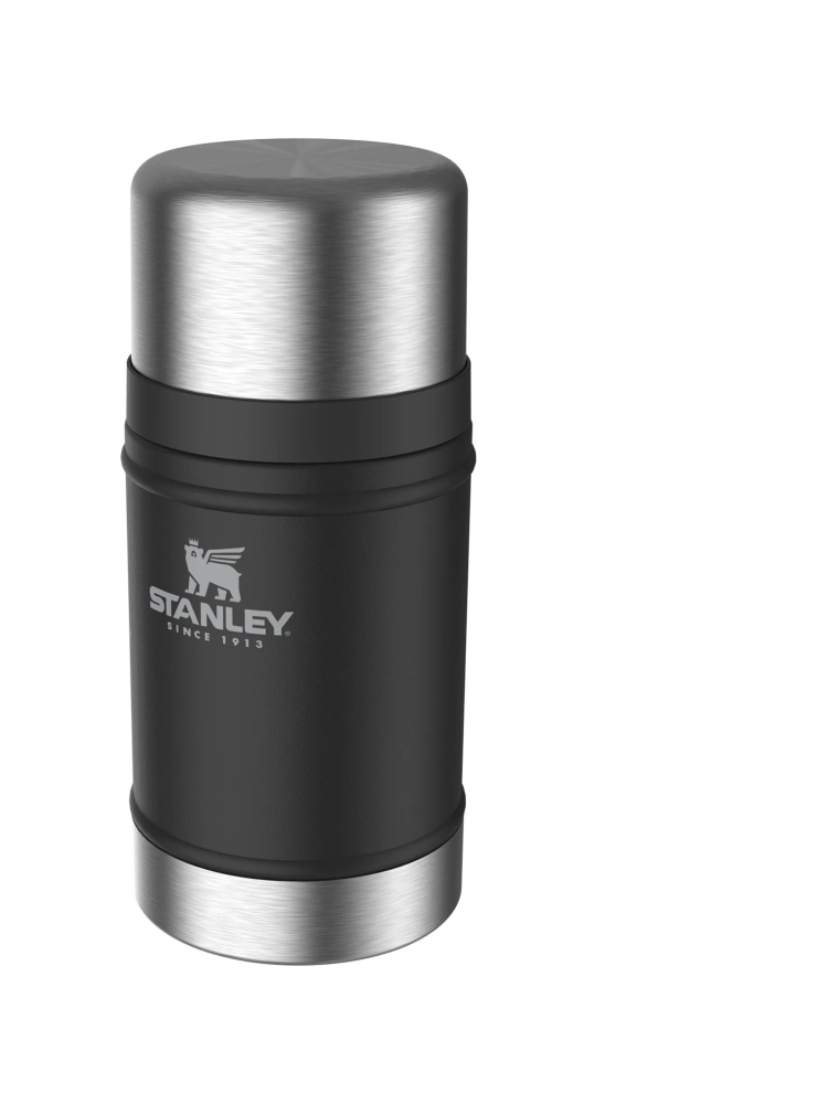 Stanley The Legendary Food Jar 0,7L Matte Black Pebble  10-07936-004 drinkflessen en thermosflessen online bestellen bij Kathmandu Outdoor & Travel