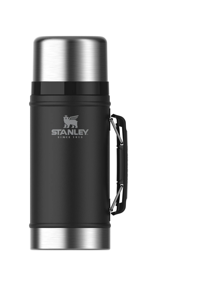 Stanley The Legendary Food Jar 0,94L Matte Black Pebble  10-07937-004 drinkflessen en thermosflessen online bestellen bij Kathmandu Outdoor & Travel