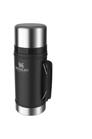 Stanley The Legendary Food Jar 0,94L Matte Black Pebble  10-07937-004 drinkflessen en thermosflessen online bestellen bij Kathmandu Outdoor & Travel