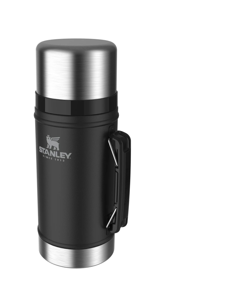 Stanley The Legendary Food Jar 0,94L Matte Black Pebble  10-07937-004 drinkflessen en thermosflessen online bestellen bij Kathmandu Outdoor & Travel