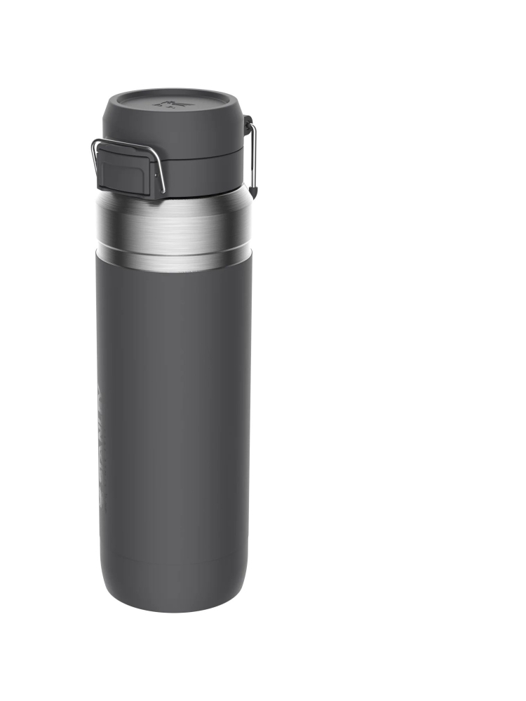 Stanley The Quick-Flip Water Bottle 1,06L Charcoal 10-09150-063 drinkflessen en thermosflessen online bestellen bij Kathmandu Outdoor & Travel