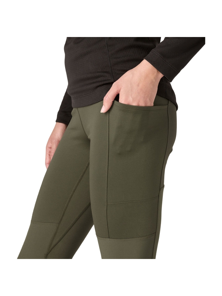 Patagonia Pack Out Hike Tights Women's Pine Needle Green 21975-PNGR broeken online bestellen bij Kathmandu Outdoor & Travel