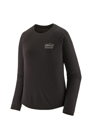 Patagonia Long Sleeve Cap Cool Trail Graphic Shirt Women's Unity Fitz: Black 23715-UFBK shirts en tops online bestellen bij Kathmandu Outdoor & Travel