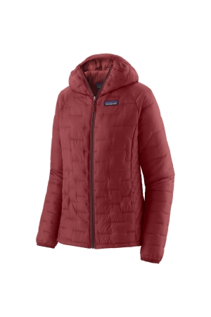 Patagonia Micro Puff Hoody Women's Oxide Red 84041-OXDR jassen online bestellen bij Kathmandu Outdoor & Travel