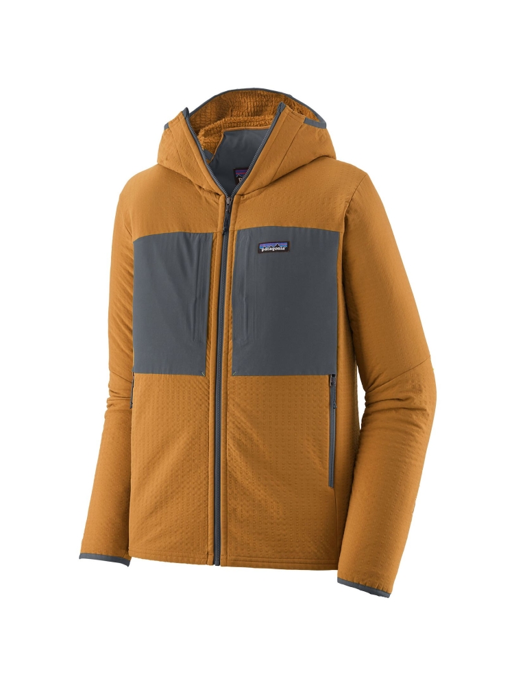 Patagonia R2 TechFace Hoody Raptor Brown 83731-RPBN fleeces en truien online bestellen bij Kathmandu Outdoor & Travel