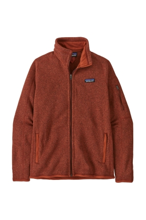 Patagonia Better Sweater Jkt Women's Burnished Red 25543-BURR fleeces en truien online bestellen bij Kathmandu Outdoor & Travel