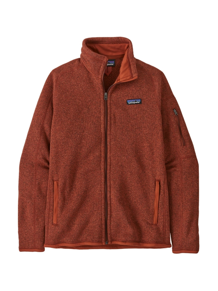 Patagonia Better Sweater Jkt Women's Burnished Red 25543-BURR fleeces en truien online bestellen bij Kathmandu Outdoor & Travel