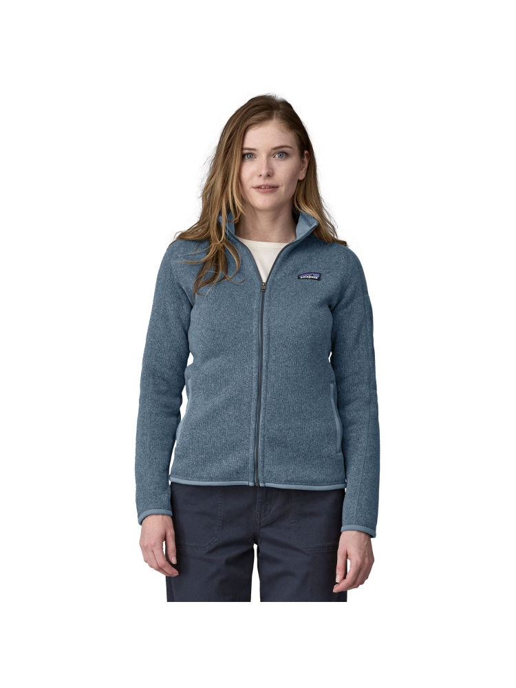 Patagonia Better Sweater Jkt Women's Utility Blue 25543-UTB fleeces en truien online bestellen bij Kathmandu Outdoor & Travel