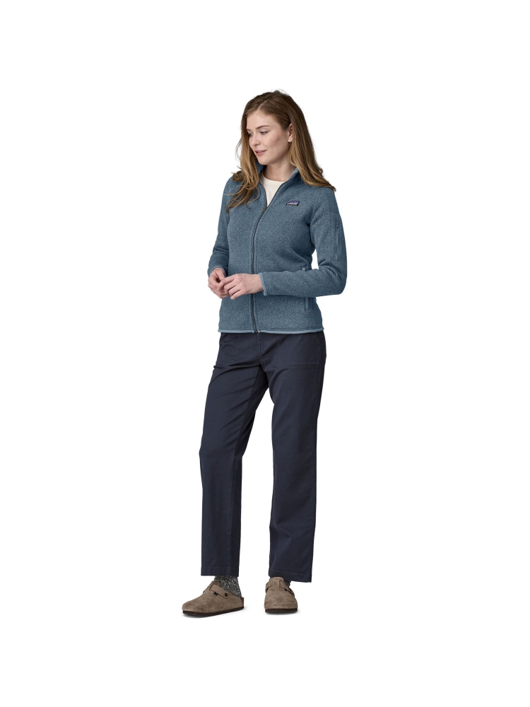 Patagonia Better Sweater Jkt Women's Utility Blue 25543-UTB fleeces en truien online bestellen bij Kathmandu Outdoor & Travel