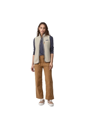 Patagonia Retro Pile Vest Women's Pelican 22826-PLCN jassen online bestellen bij Kathmandu Outdoor & Travel