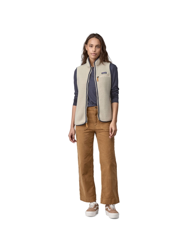 Patagonia Retro Pile Vest Women's Pelican 22826-PLCN jassen online bestellen bij Kathmandu Outdoor & Travel