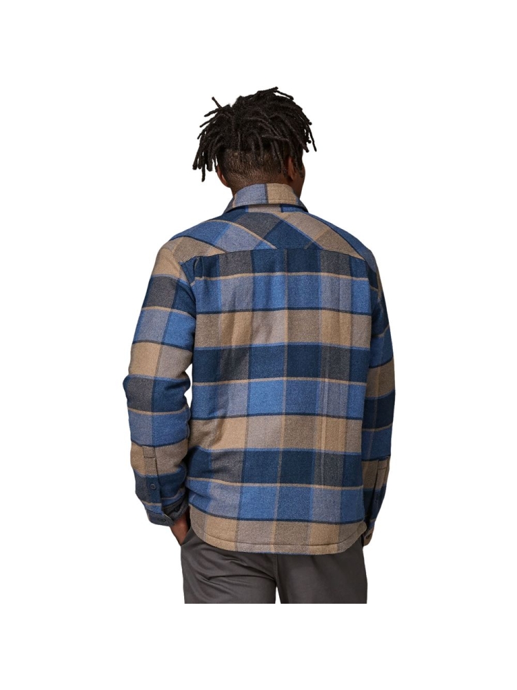 Patagonia LW Insulated Fjord Flannel Shirt William: Smolder Blue 20386-WMBL shirts en tops online bestellen bij Kathmandu Outdoor & Travel