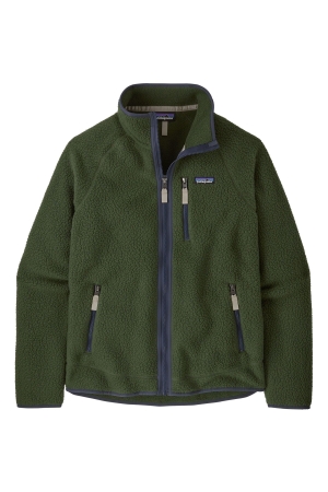 Patagonia Retro Pile Jkt Torrey Pine Green 22801-TPGN fleeces en truien online bestellen bij Kathmandu Outdoor & Travel