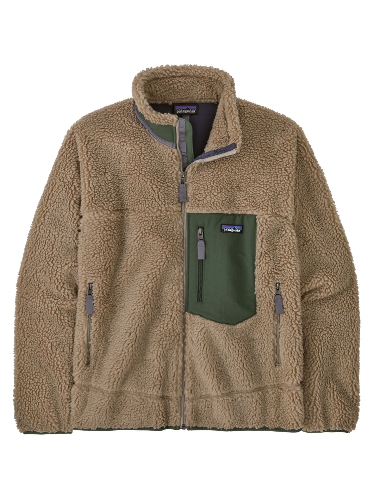 Patagonia Classic Retro-X Jkt Seabird Grey 23056-SBDY fleeces en truien online bestellen bij Kathmandu Outdoor & Travel