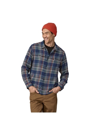 Patagonia Fjord Flannel Shirt Adventurer: New Navy 42401-ADNA shirts en tops online bestellen bij Kathmandu Outdoor & Travel