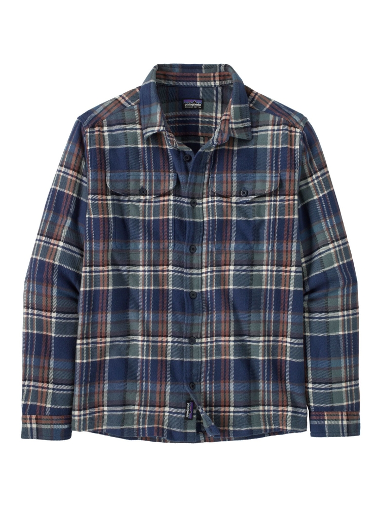 Patagonia Fjord Flannel Shirt Adventurer: New Navy 42401-ADNA shirts en tops online bestellen bij Kathmandu Outdoor & Travel