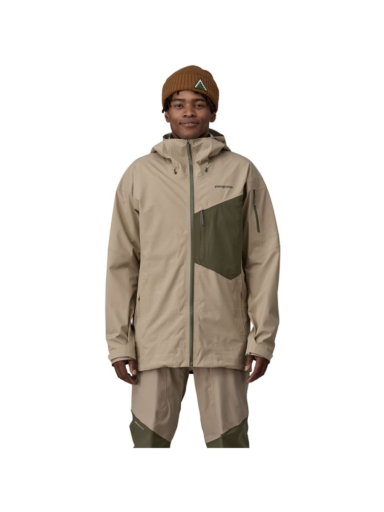 Patagonia Snowdrifter Jkt Seabird Grey 30066-SBDY jassen online bestellen bij Kathmandu Outdoor & Travel